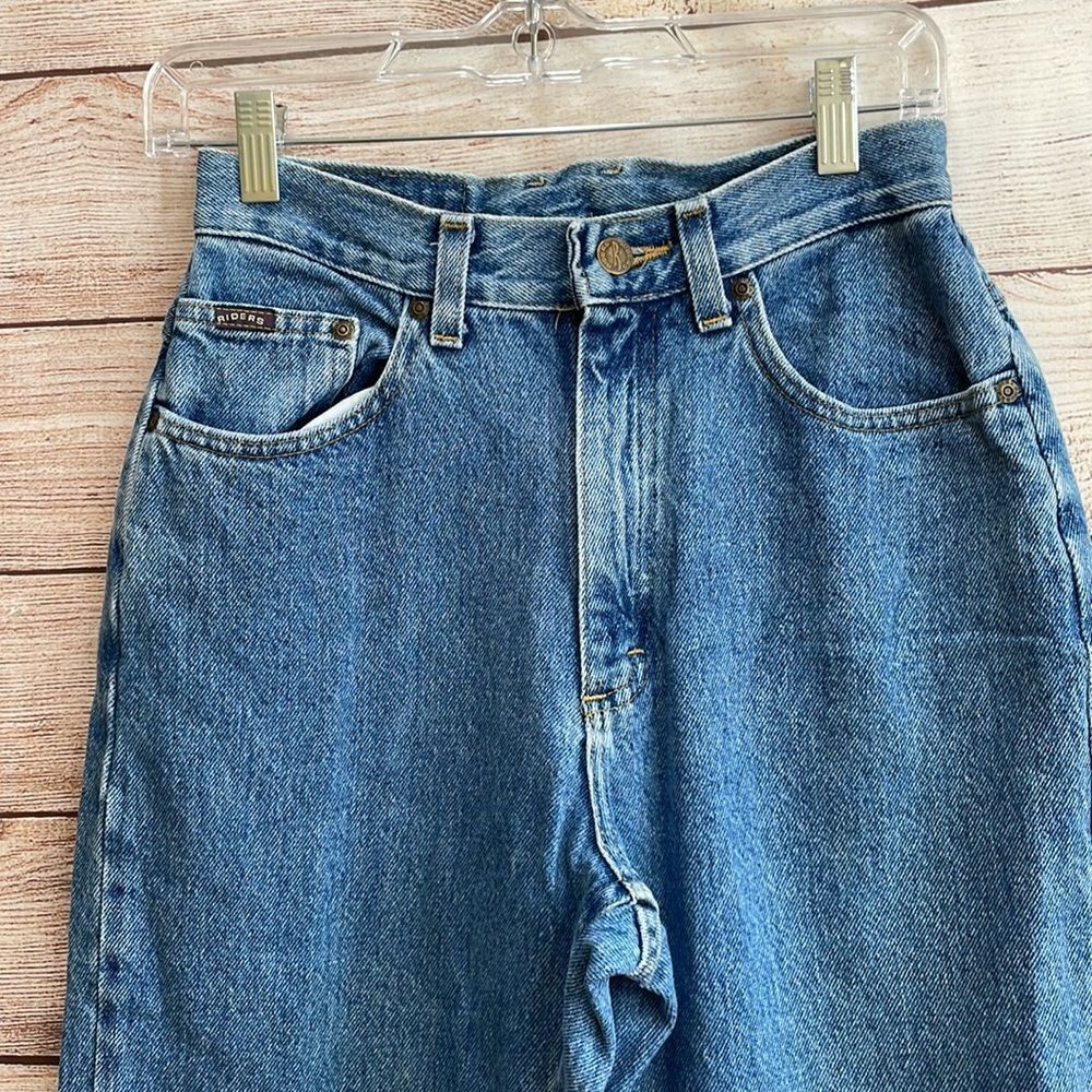 VINTAGE LEE RIDERS HIGH RISE MOM JEANS - Picture 2 of 8